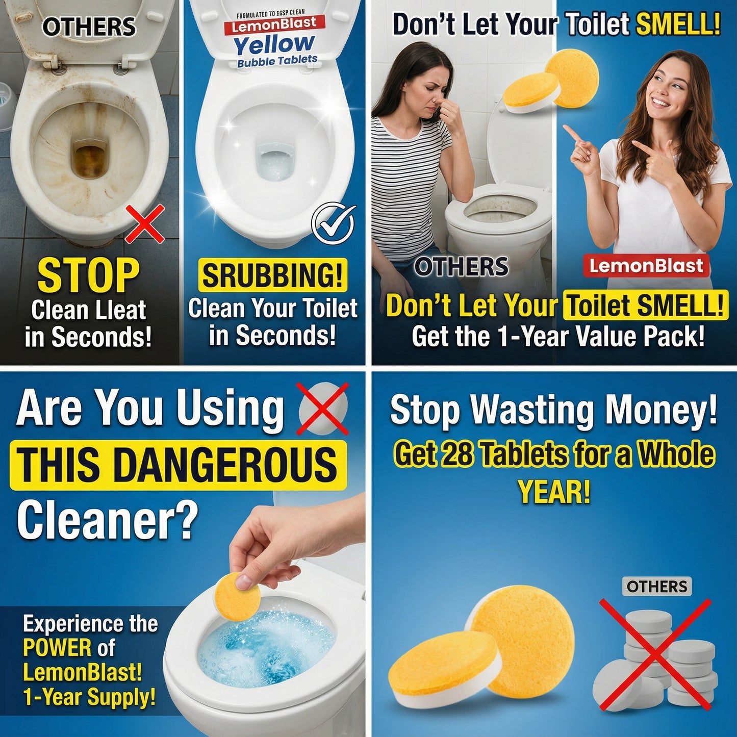 ⏳ Limited-Time Offer ⏳ : Grab LemonBlast Yellow Bubble Tablets at Flat 50% OFF!