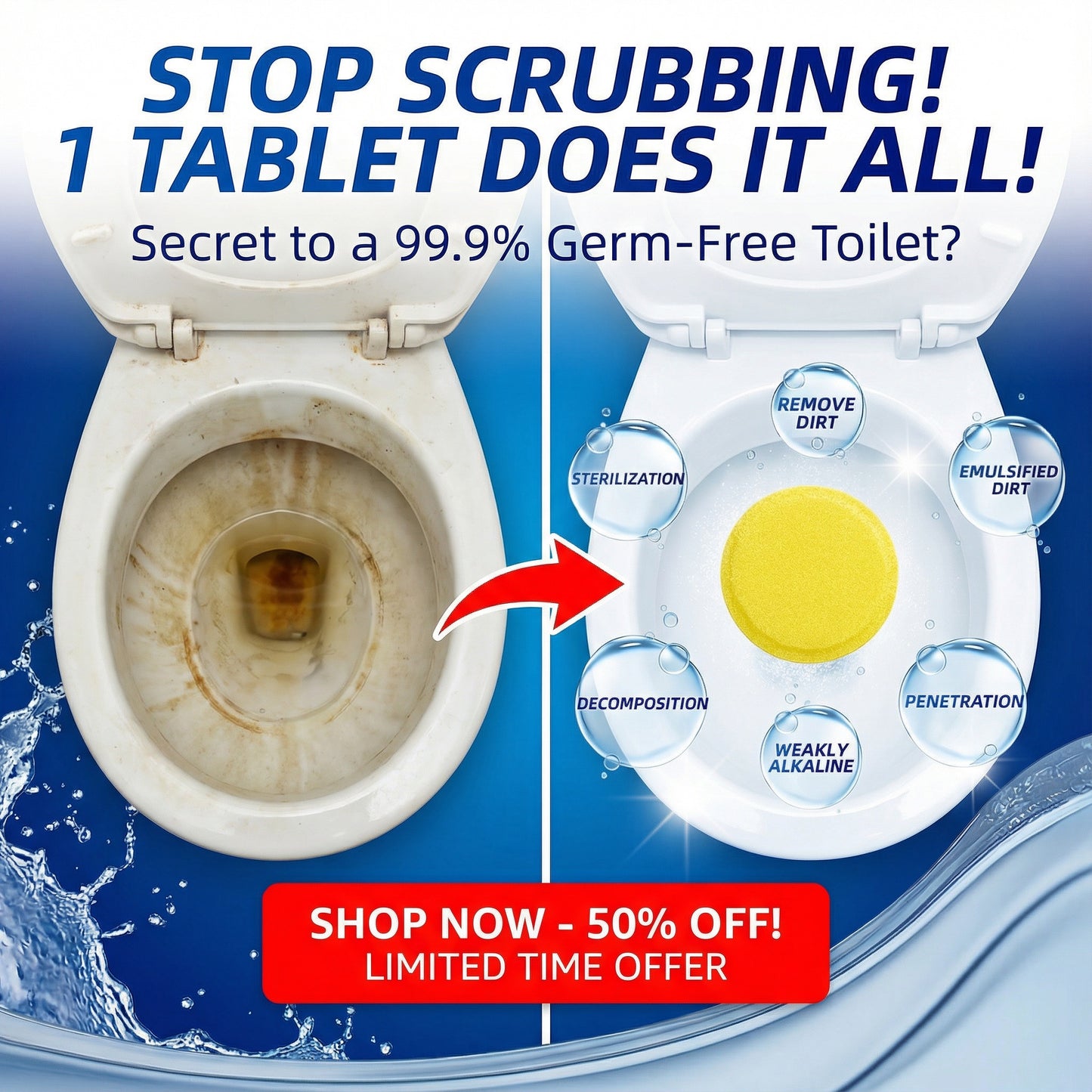 ⏳ Limited-Time Offer ⏳ : Grab LemonBlast Yellow Bubble Tablets at Flat 50% OFF!