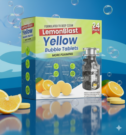 ⏳ Limited-Time Offer ⏳ : Grab LemonBlast Yellow Bubble Tablets at Flat 50% OFF!