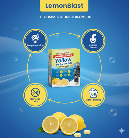 ⏳ Limited-Time Offer ⏳ : Grab LemonBlast Yellow Bubble Tablets at Flat 50% OFF!